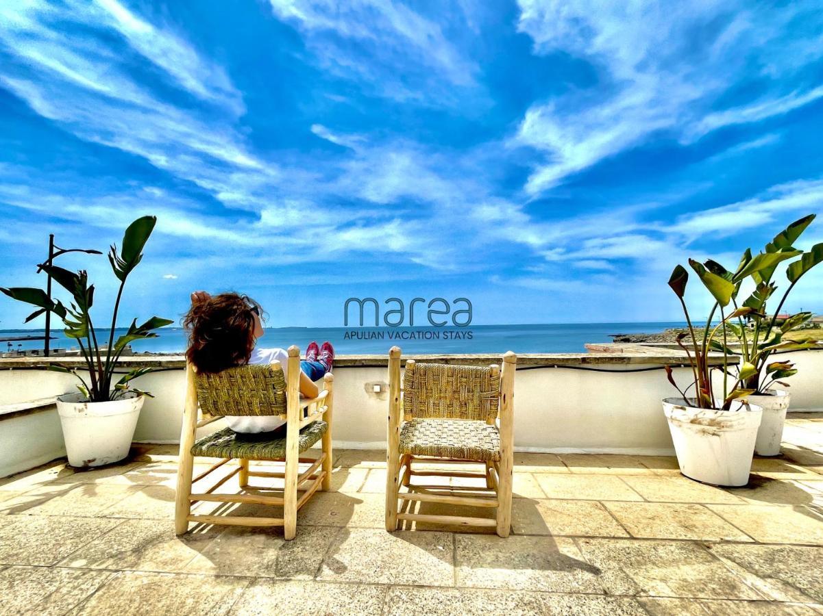 Villa Nauna, Fronte Mare Con Giardino E Terrazzo - Marea Collection Nardò Exterior foto