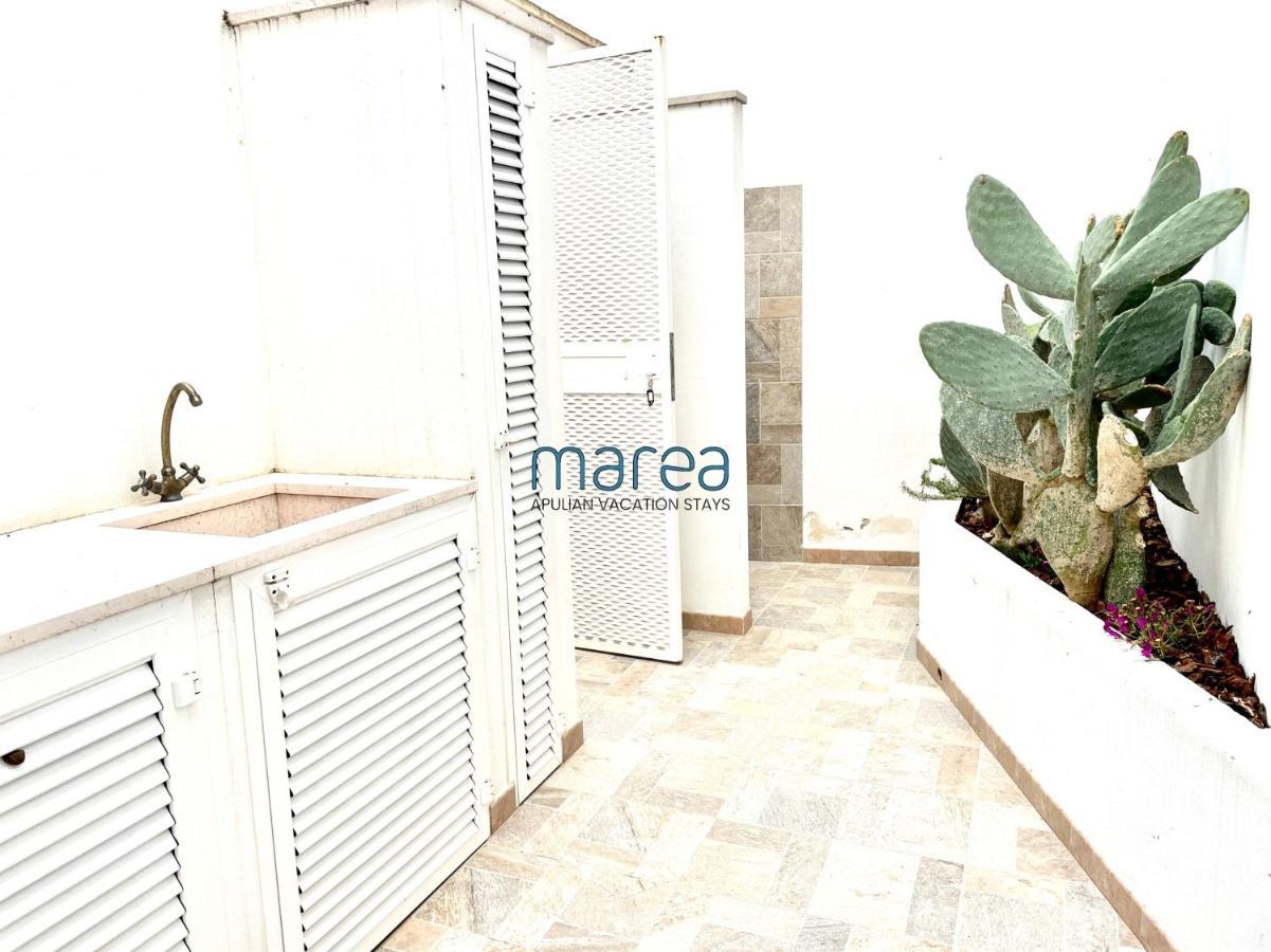 Villa Nauna, Fronte Mare Con Giardino E Terrazzo - Marea Collection Nardò Exterior foto