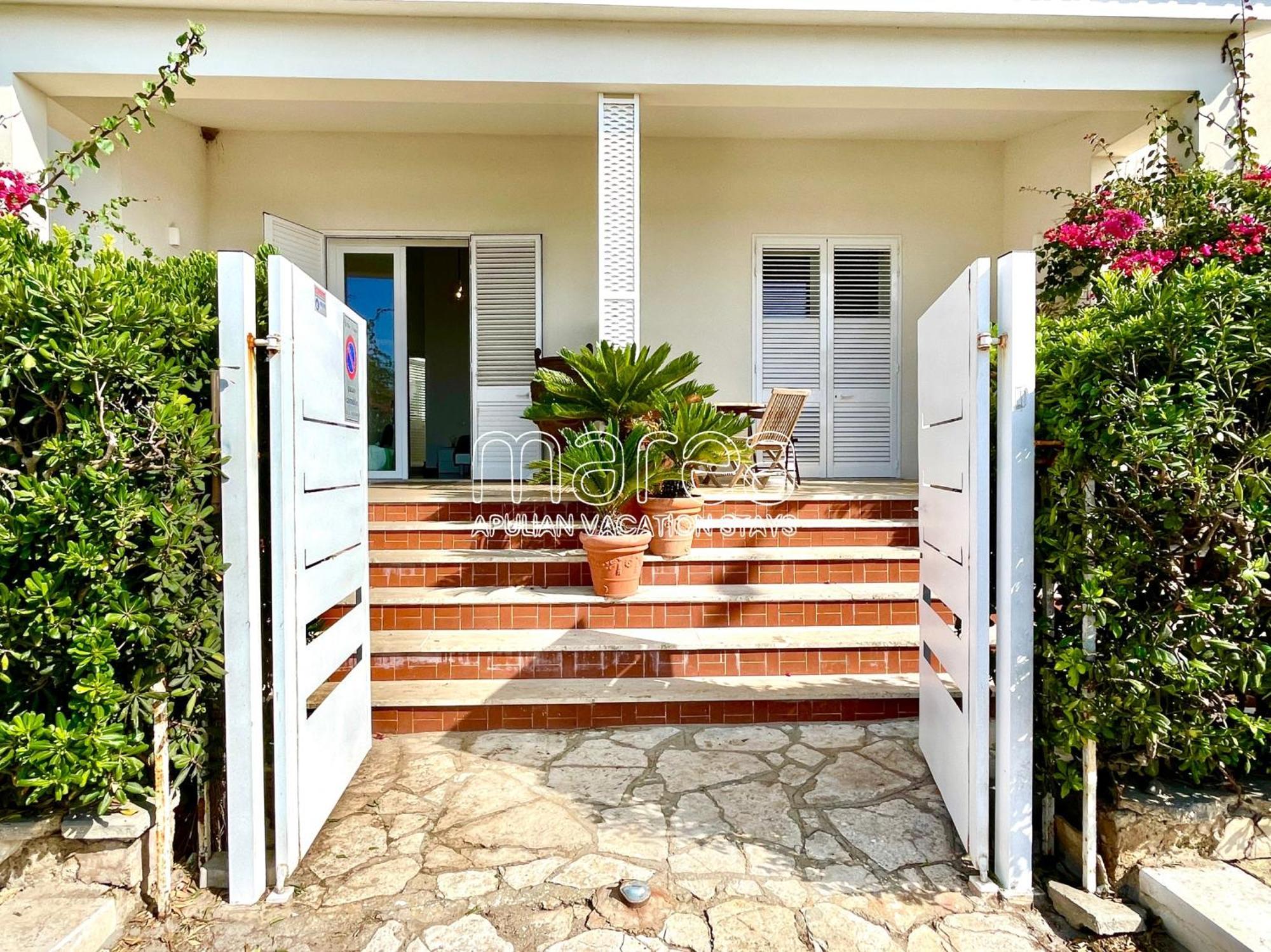 Villa Nauna, Fronte Mare Con Giardino E Terrazzo - Marea Collection Nardò Exterior foto