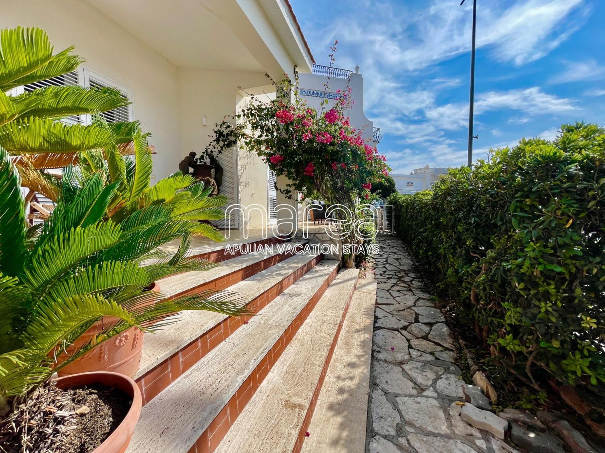 Villa Nauna, Fronte Mare Con Giardino E Terrazzo - Marea Collection Nardò Exterior foto